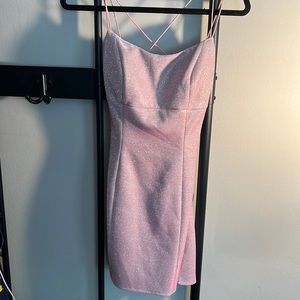 Sheri Hill size 4 pink sparkly dress